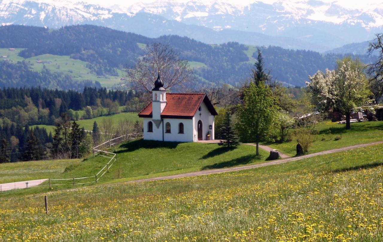 Ferienwohnung Pickenhan Scheidegg Bagian luar foto