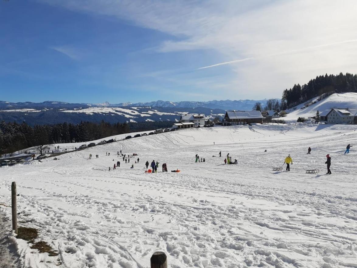 Ferienwohnung Pickenhan Scheidegg Bagian luar foto