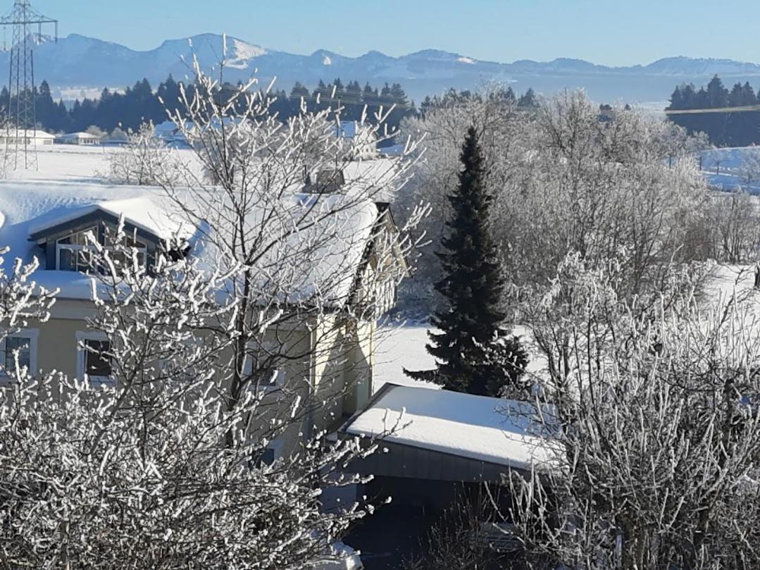 Ferienwohnung Pickenhan Scheidegg Bagian luar foto