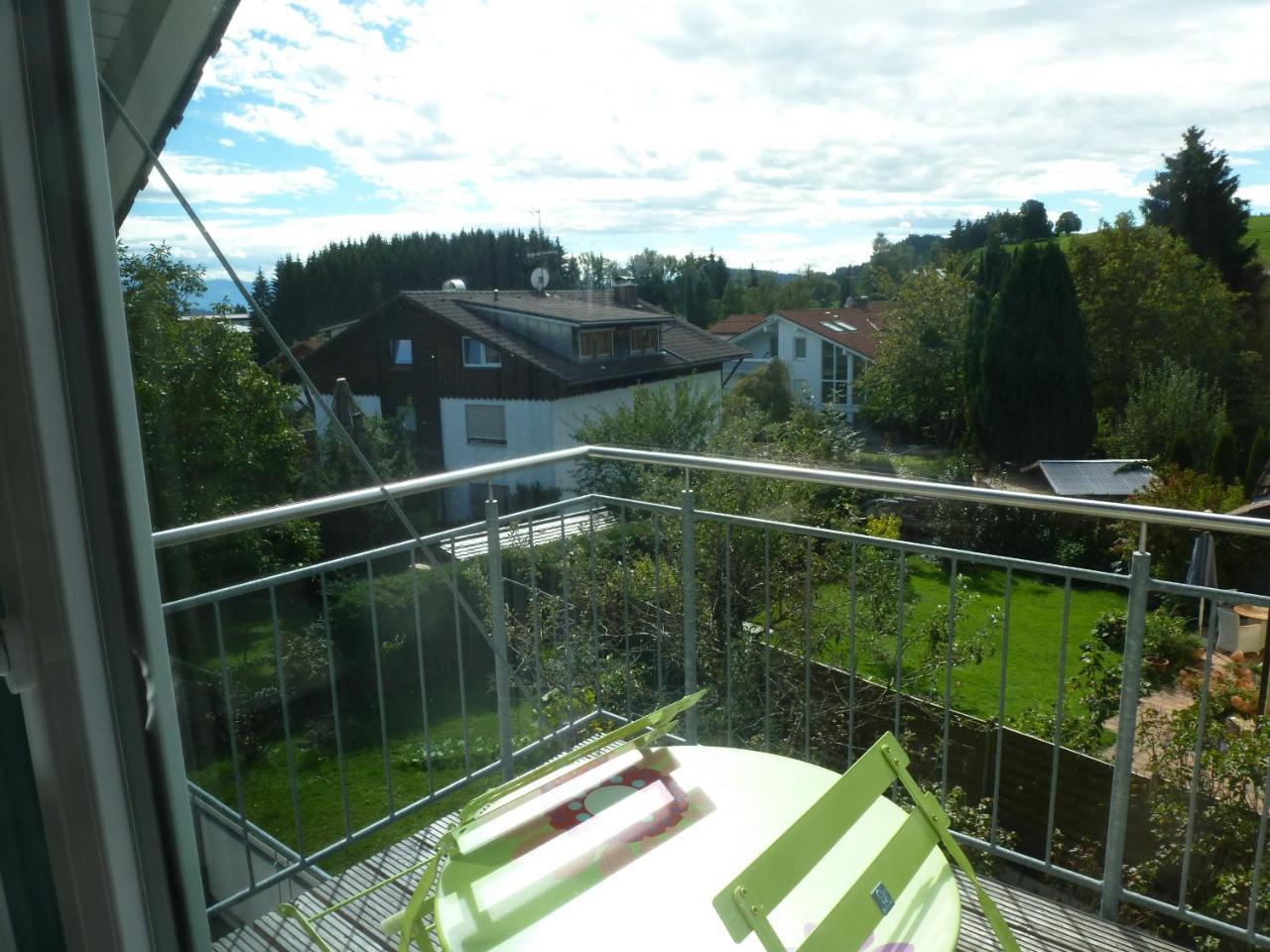Ferienwohnung Pickenhan Scheidegg Bagian luar foto